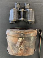 WW2 military 6x30 binoculars w/ case.