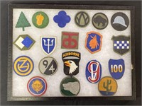 WW2 U.S. military patches.