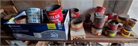 Large Lot Of Vintage Tins Coffee And More