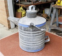 Large Vintage Galvanized Watering Can