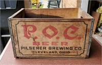 Pride Of Cleveland Beer Wood Crate Poc Brewing