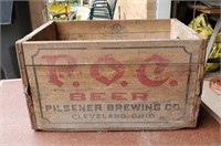 Pride Of Cleveland Beer Wood Crate Poc Brewing