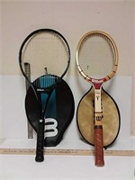 Wilson Cobra & Wilson Champ Tennis Rackets