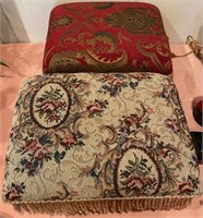 193 - 2 TAPESTRY PILLOWS
