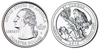 5 Ounce 2012 US Mint El Munque NP Silver Coin