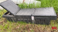Delta plastic truck box toolbox