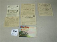 *RED WING PAMPHLET AND WW11 RATION BOOKS