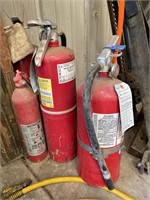 (4) Fire Extinguishers