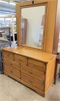 7-Drawer Dresser with Mirror