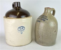 Lovefield Potteries & W.H. Jones & Co. Crock Jugs
