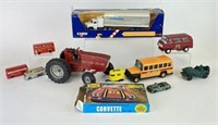 Metal Toy Motor Vehicles - Corgi, Matchbox,