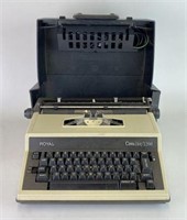 Royal Cavalier/1200 Portable Typewriter with Case