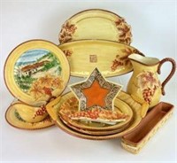 Assortment of Fitz and Floyd Stoneware