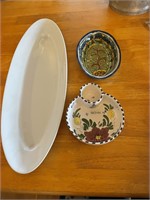 Serving Tray and Dishes