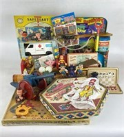 Assortment of Vintage Games & Toys