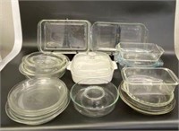 Pyrex Clear Glass Bakeware