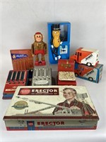 Vintage Items including Mr. Peanut Dispenser,