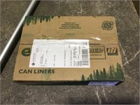 EarthSense Commercial white 4inx33in can liners
