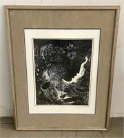 Paul Gardner Signed & Numbered Abstract Print