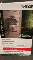 Portfolio Outdoor Motion Lantern