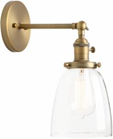 Permo Industrial Vintage Single Sconce with Oval