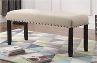 Roundhill Furniture Fabric Dining Bench