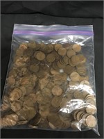 Approximately 250 Wheat Pennies