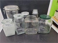 7 Assorted Cannisters/ Jars
