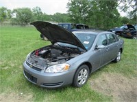 08 Chevrolet Impala  4DSD GY 6 cyl  Started with