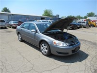 07 Chevrolet Impala  4DSD GY 6 cyl  Started with