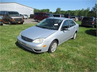 07 Ford Focus  4DSD GY 4 cyl  Started on 6/8/21