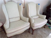 2 Wingback Chairs