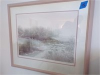 Signed & Numbered "Misty Morning" Picture