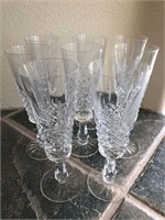 Waterford Crystal Stemware:  Champagne Flutes