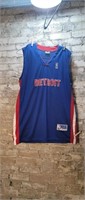 Detroit Basketball Jersey. Unmarked size. Looks