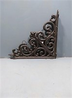 2 piece cast iron home decor/ shelf bracket