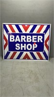 Porcelain Barber Shop sign
