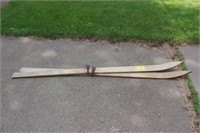 Wooden Skis