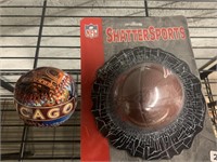 SHATTER SPORTS FOOTBALL AND CHICAGO BALL