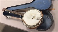 Vintage Kay Banjo and Case