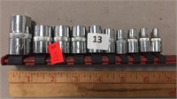 MAC 1/2 & 1/4in. Drive Star Socket Set