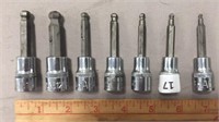 MAC 3/8 Drive Hex Ball Socket Set