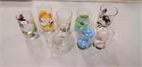 Assorted Collectable Glasses