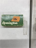 Remington Kleanbore 25 auto 50 rounds vintage