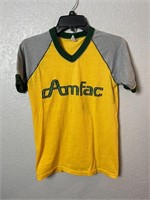 Vintage Amfac Yellow Jersey Style Shirt