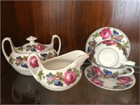 Tea Set: Vintage Czech
