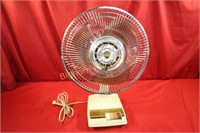 12" Osculating Fan, 3 Speeds, KH-203