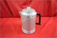 Aluminum 20 Cup Percolator Coffee Pot