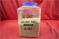 12 Grit Walnut Shell Abrasive Approx. 8lbs