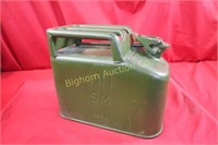 1956 Military Jerry Can for Water 2 1/2 Gallon